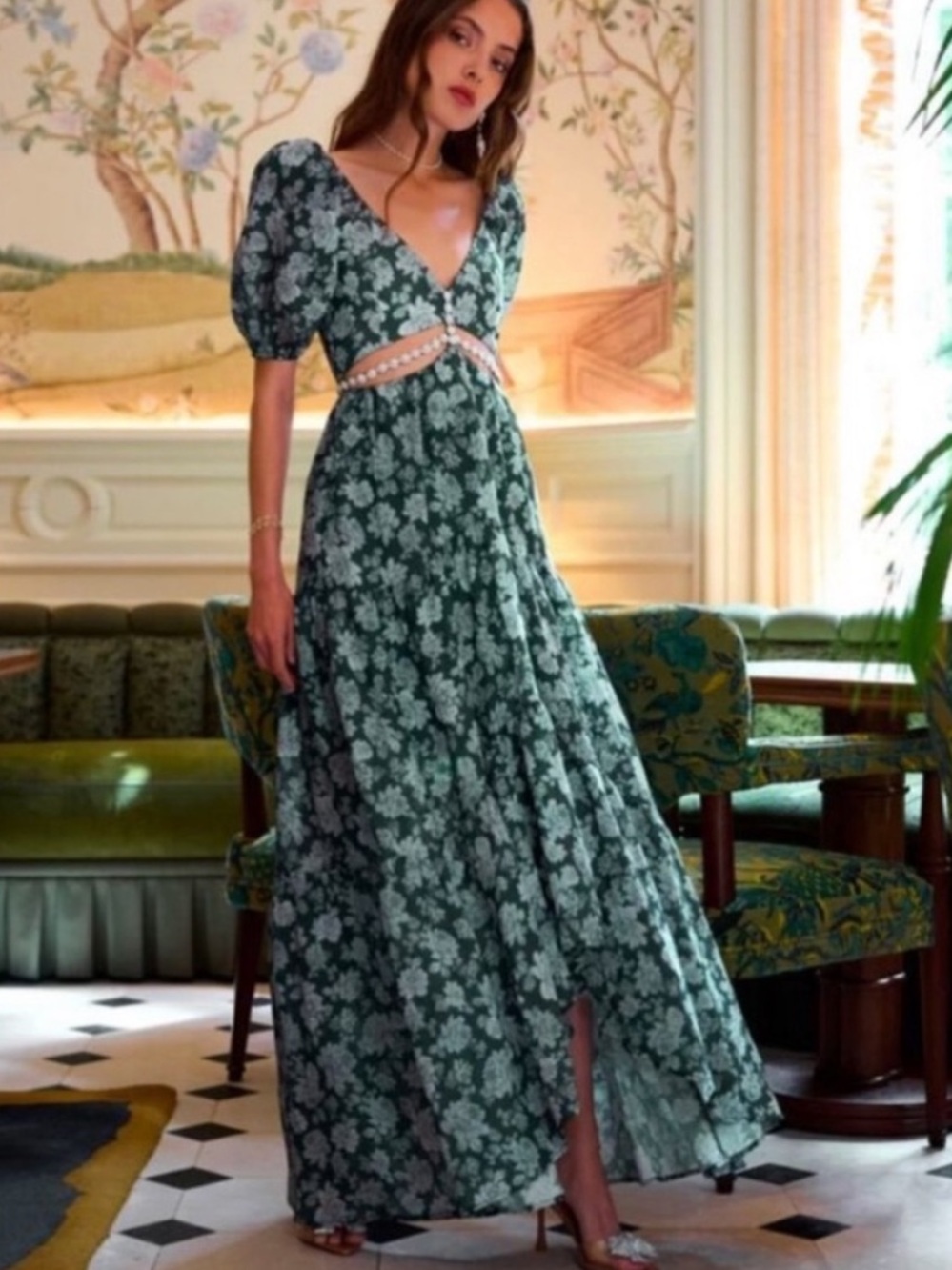 V. Chapman Emma Peony Dress